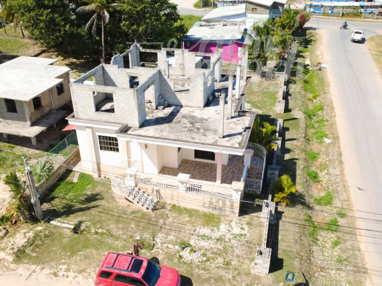 Versatile 2-Story Home on High Land in Corozal – Ideal for Family Living or Rental Income